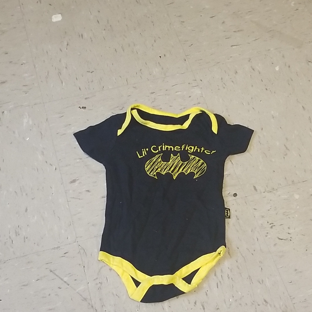 Lil' Crimefighter Black and Yellow Bodysuit